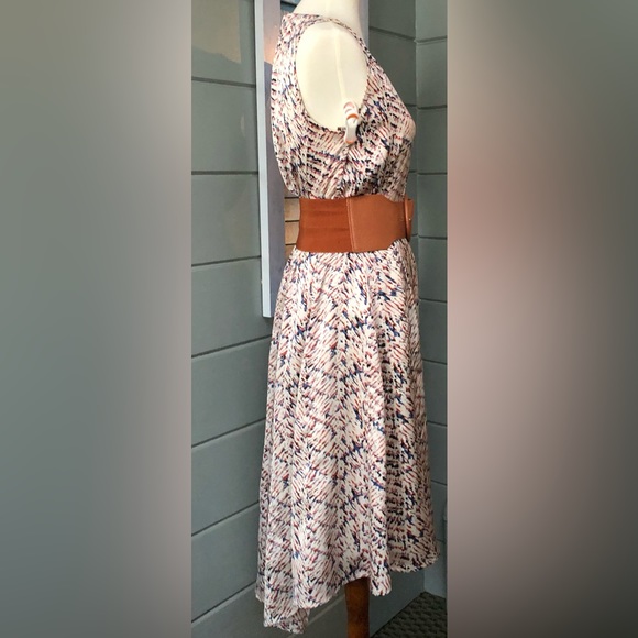 The limited sleeveless asymmetrical high low print midi dress 12 ⚡️SALE GUC - Picture 10 of 11